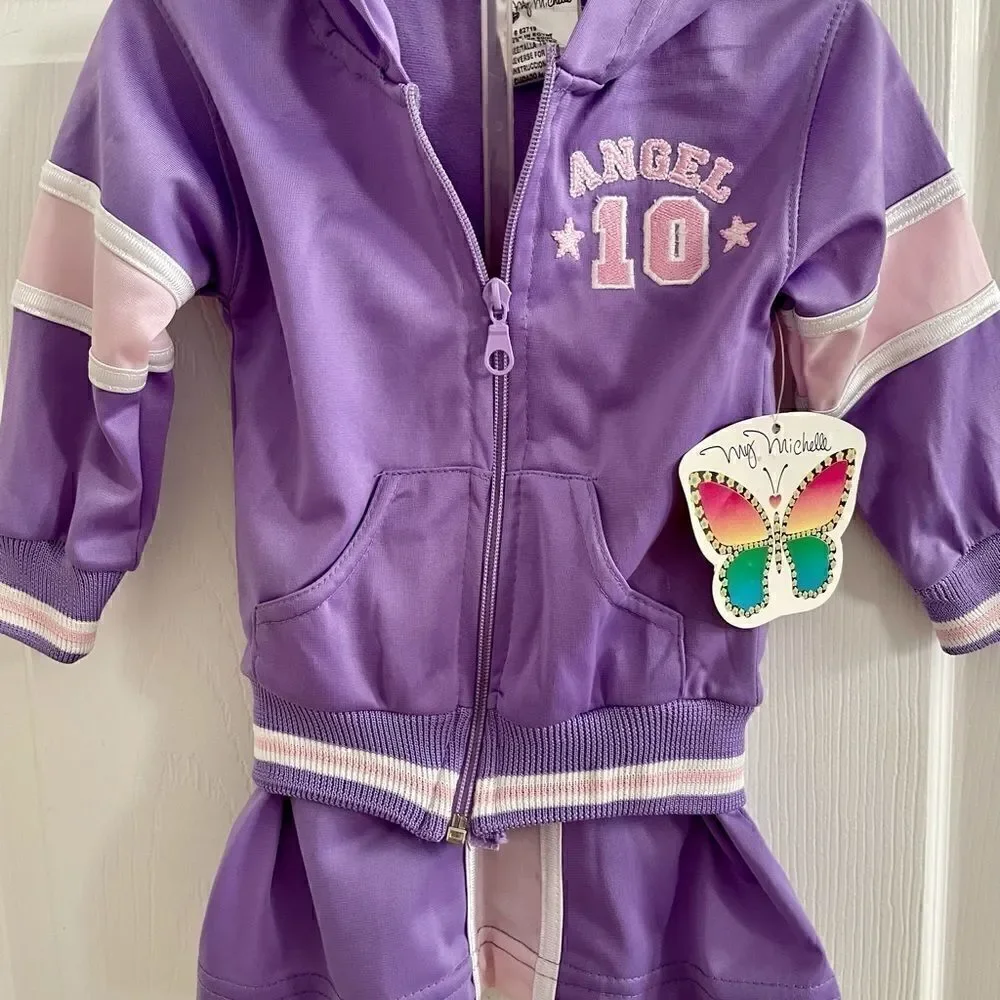 * NWT - Baby Girls jacket and skort 2 pc set